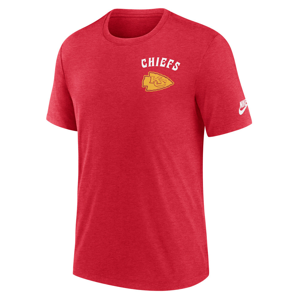 NFL Kansas City Chiefs Nike 2-Hit Triblend Tee