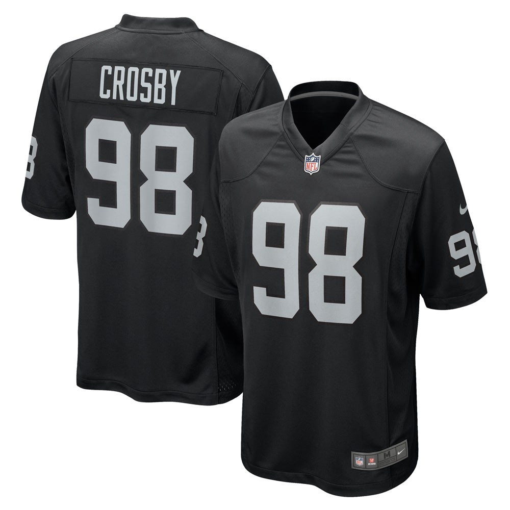 NFL Las Vegas Raiders Maxx Crosby Nike Home Game Jersey