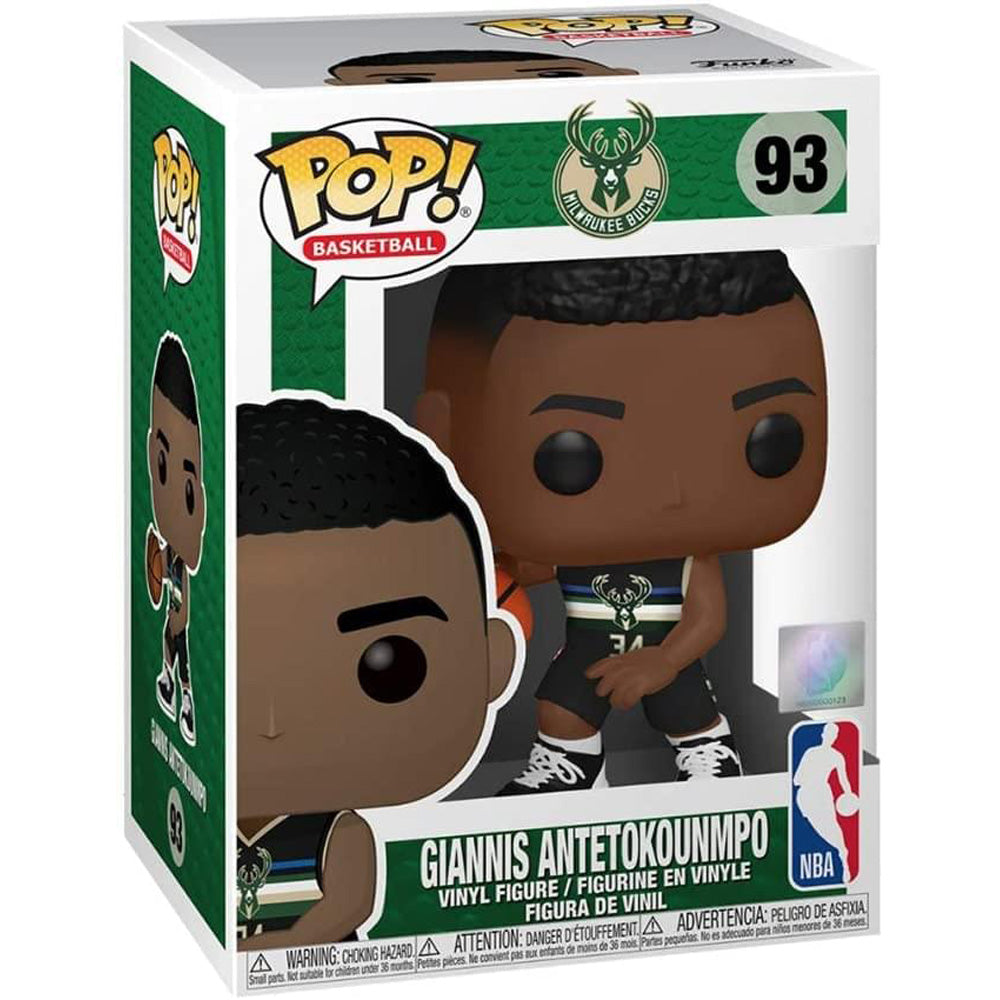 NBA Milwaukee Bucks Giannis Antetokounmpo Funko Pop! Vinyl Figure