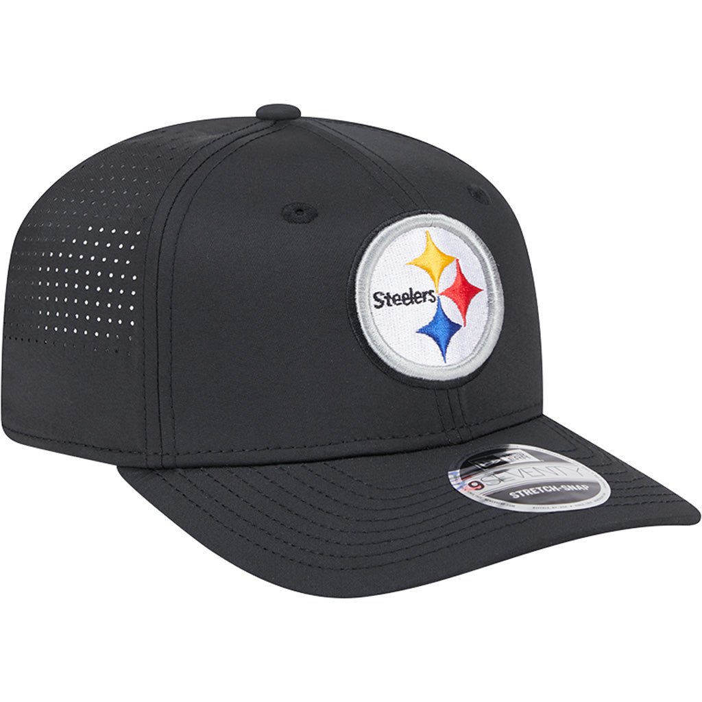 NFL Pittsburgh Steelers New Era Perform 9SEVENTY Stretch Snapback Hat