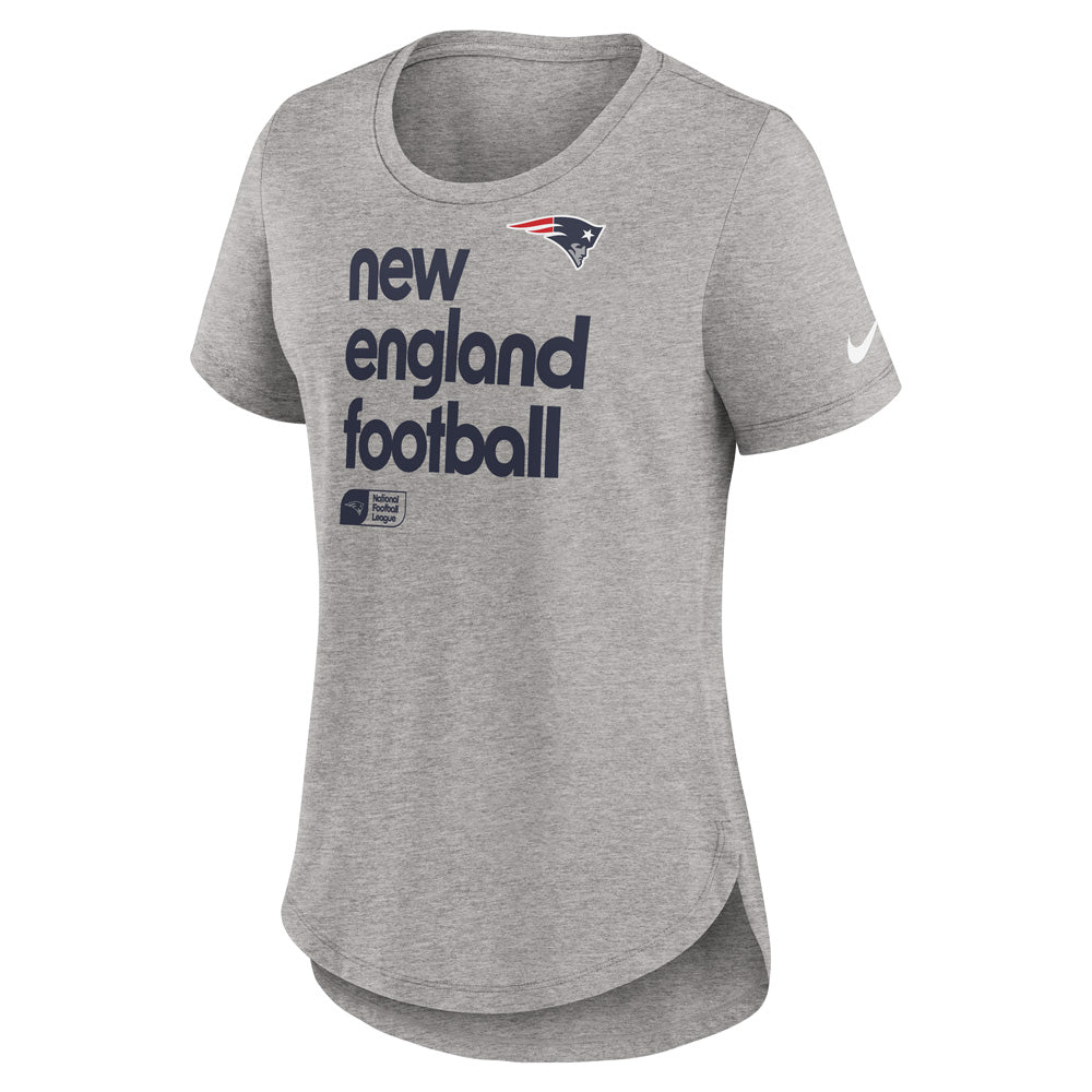 NFL New England Patriots Women&#39;s Nike Triblend Fashion Tee