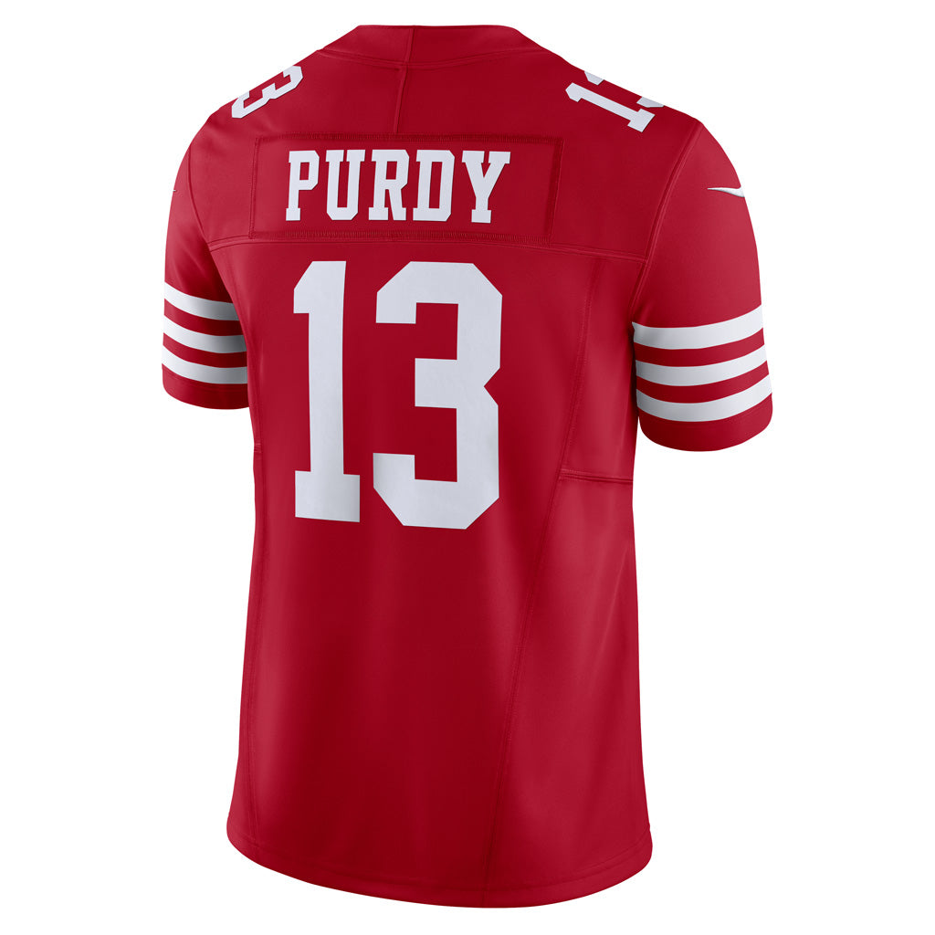 NFL San Francisco 49ers Brock Purdy Nike Home Vapor F.U.S.E Limited Jersey