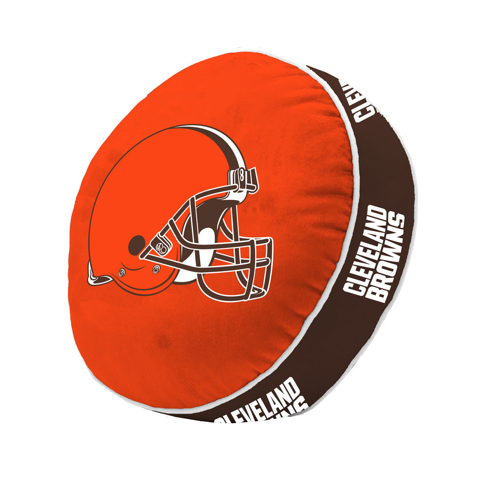 NFL Cleveland Browns Logo Brands Puff Pillow