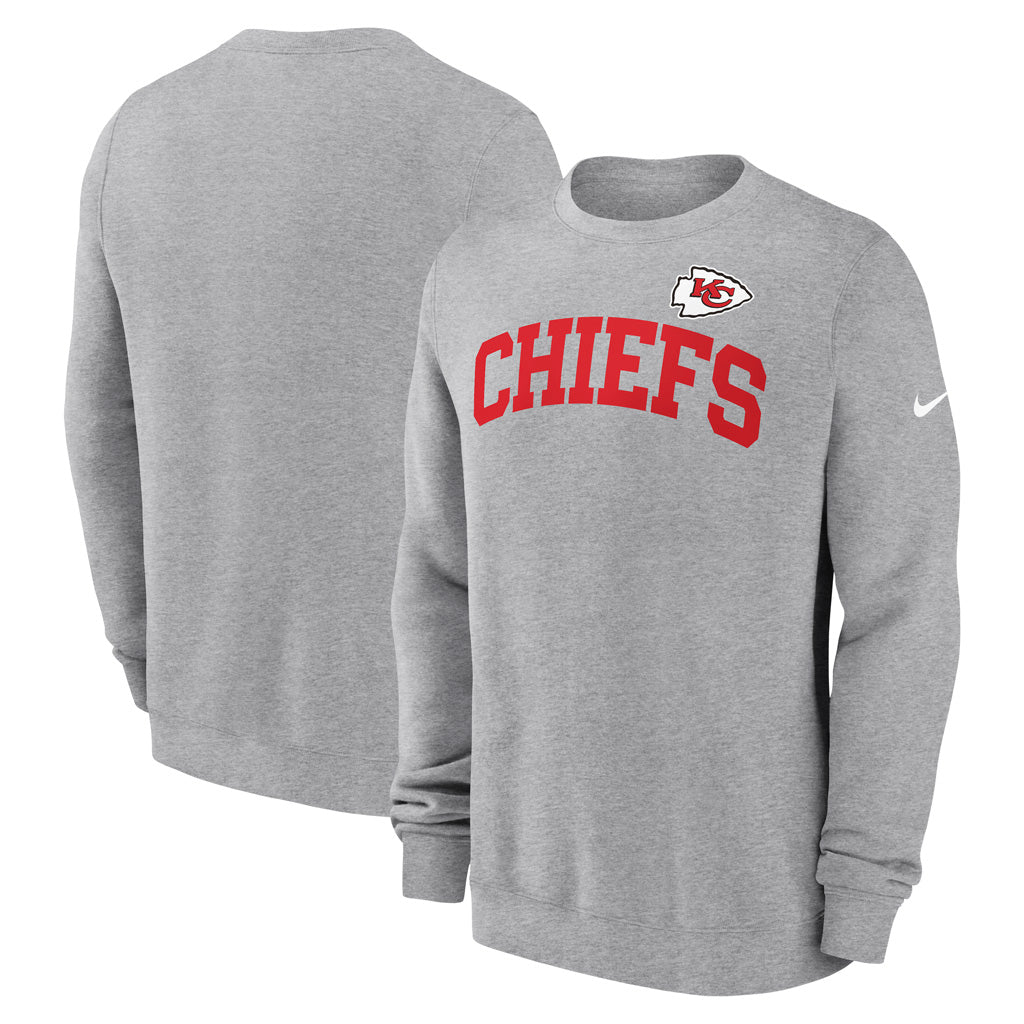 NFL Kansas City Chiefs Nike Club Pullover Crew