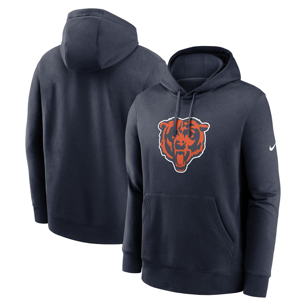 NFL Chicago Bears Nike Club Logo Pullover Hoodie