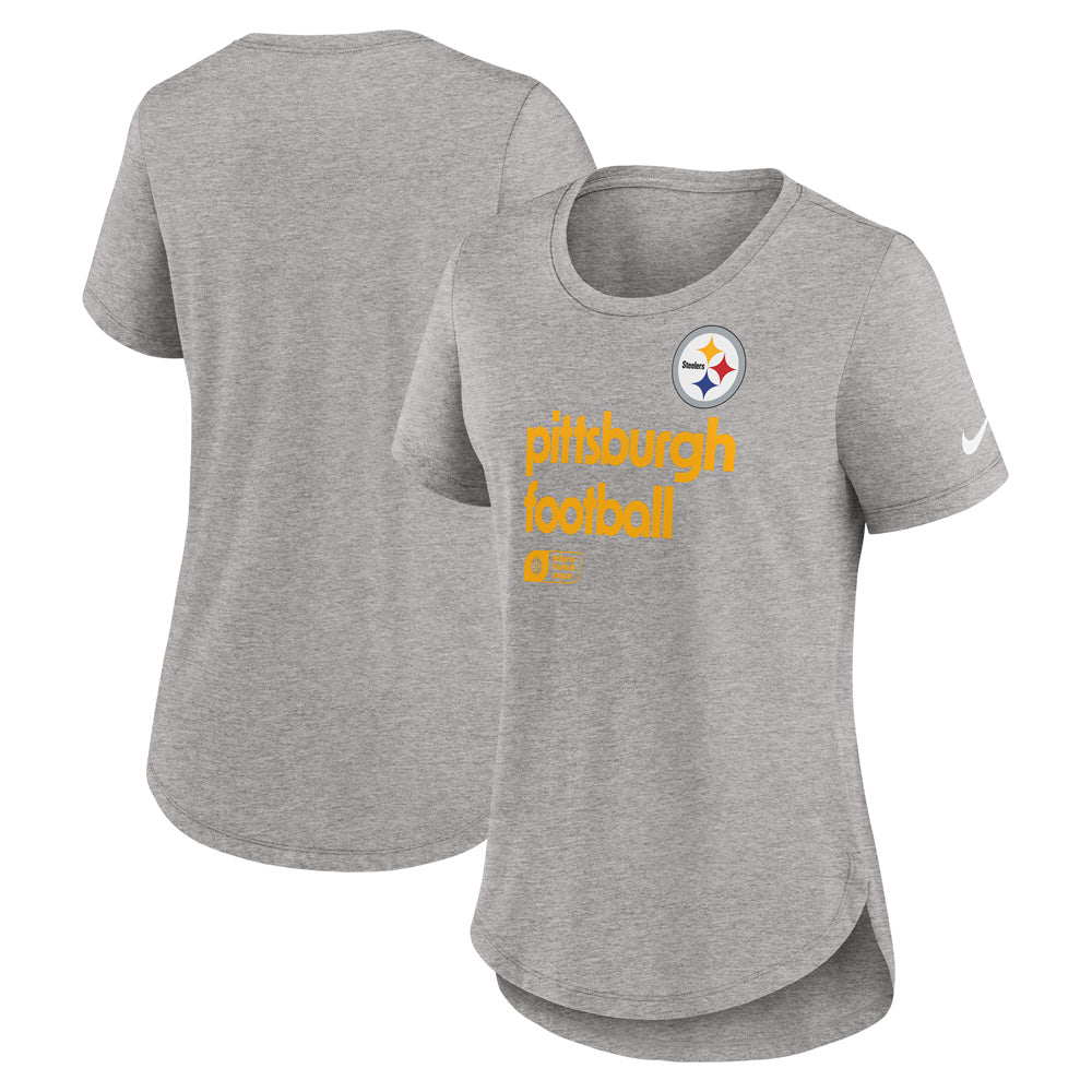 NFL Pittsburgh Steelers Women&#39;s Nike Triblend Fashion Tee