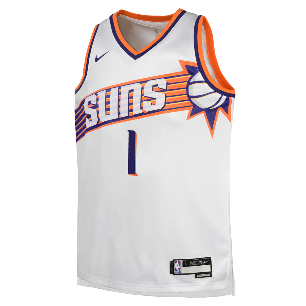 NBA Phoenix Suns Devin Booker Youth Nike Association Swingman Jersey