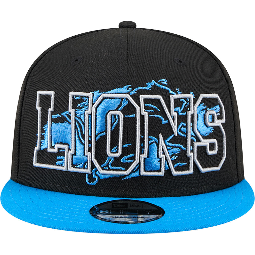 NFL Detroit Lions New Era Splatter 9FIFTY Snapback Hat