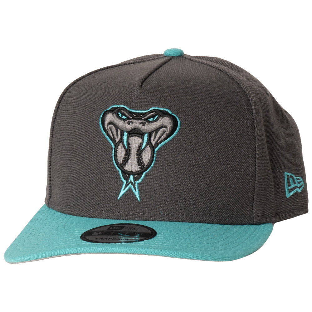 MLB Arizona Diamondbacks New Era 2 Tone Graphite A-Frame 9FIFTY Snapback