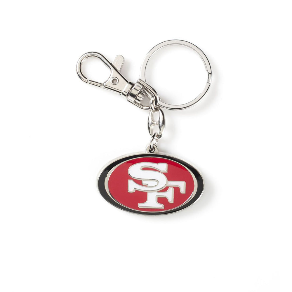 NFL San Francisco 49ers Aminco Logo Keychain