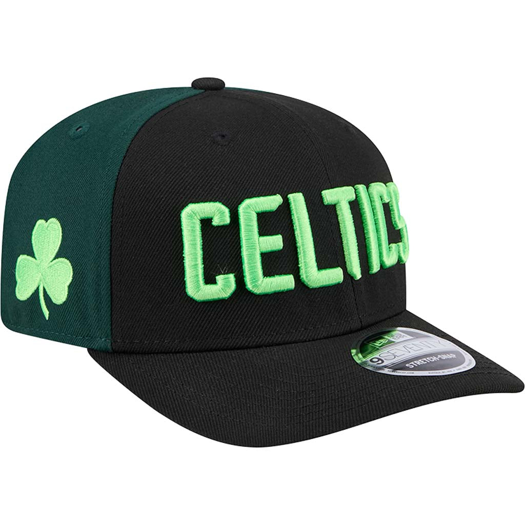 NBA Boston Celtics New Era 2024/25 City Edition 9SEVENTY Stretch Snapback Hat