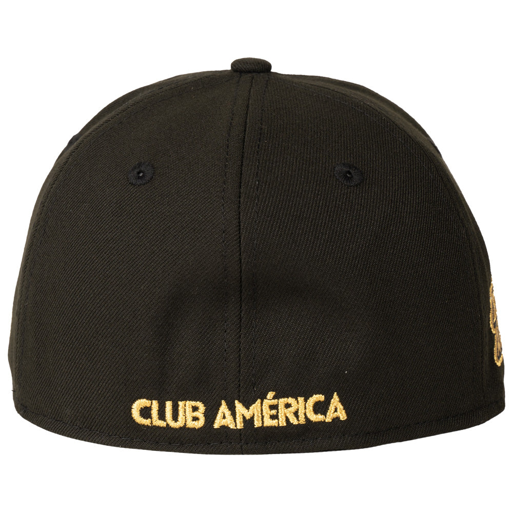 Club America New Era Gold Logo 59FIFTY Fitted