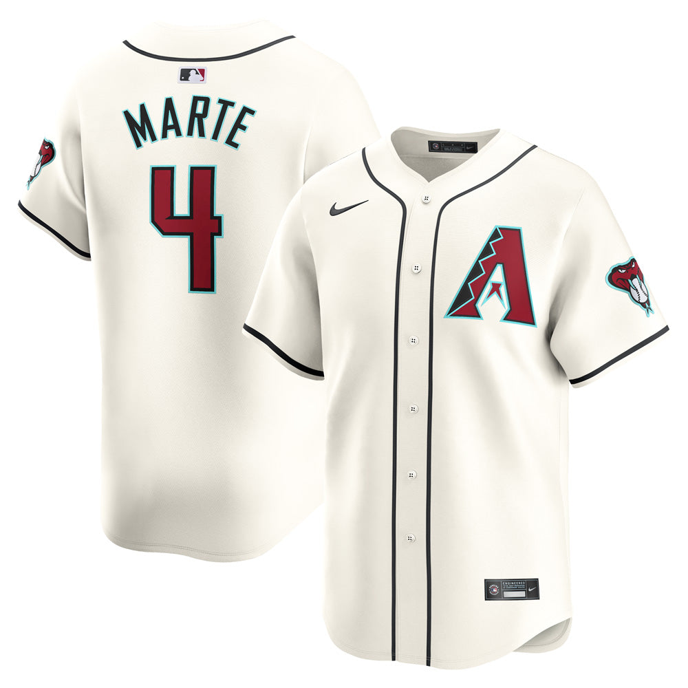 MLB Arizona Diamondbacks Ketel Marte Nike Home Limited Jersey