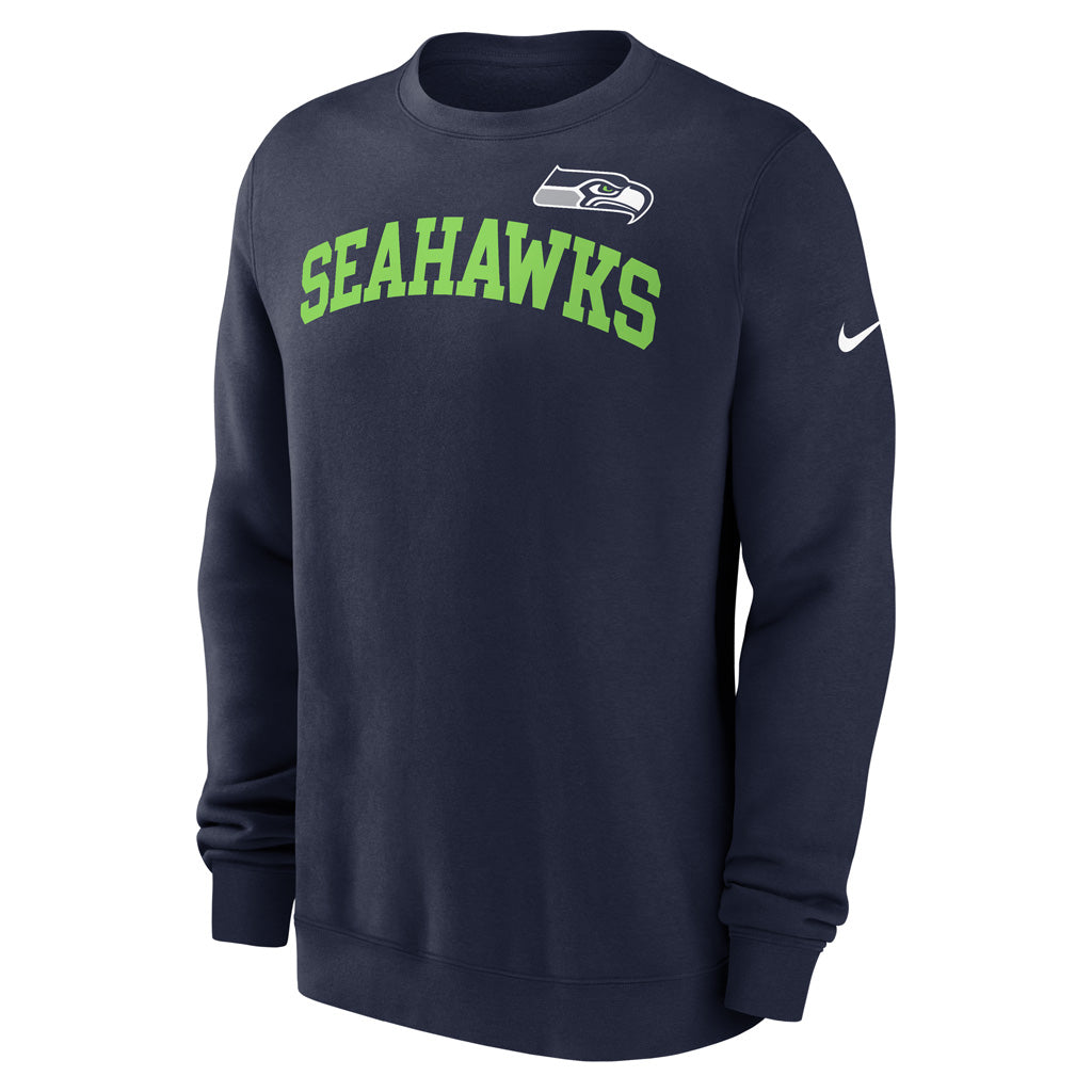 NFL Seattle Seahawks Nike Club Pullover Crew