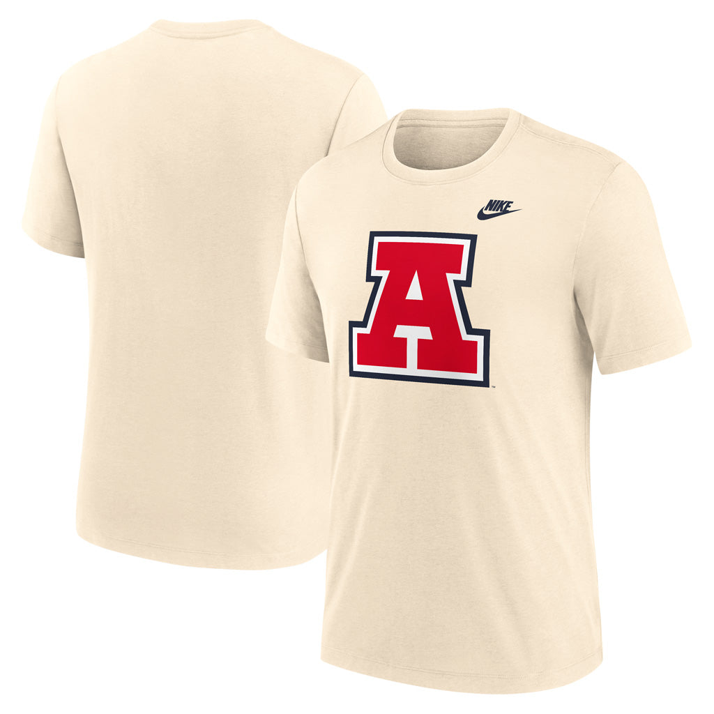 NCAA Arizona Wildcats Nike Legacy Logo Tri-blend T-Shirt