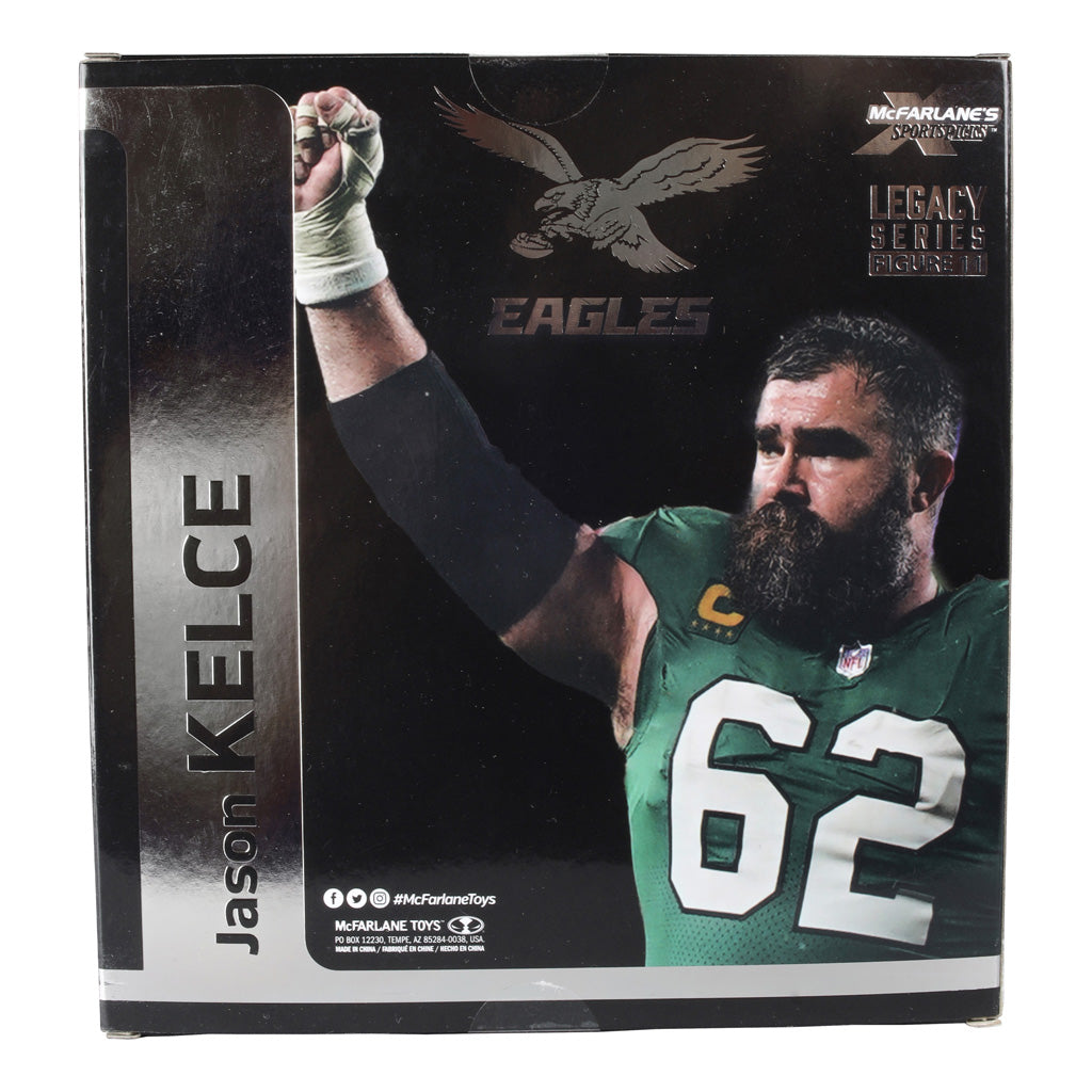 NFL Philadelphia Eagles Jason Kelce McFarlane 7&quot; Platinum Collectible Figure