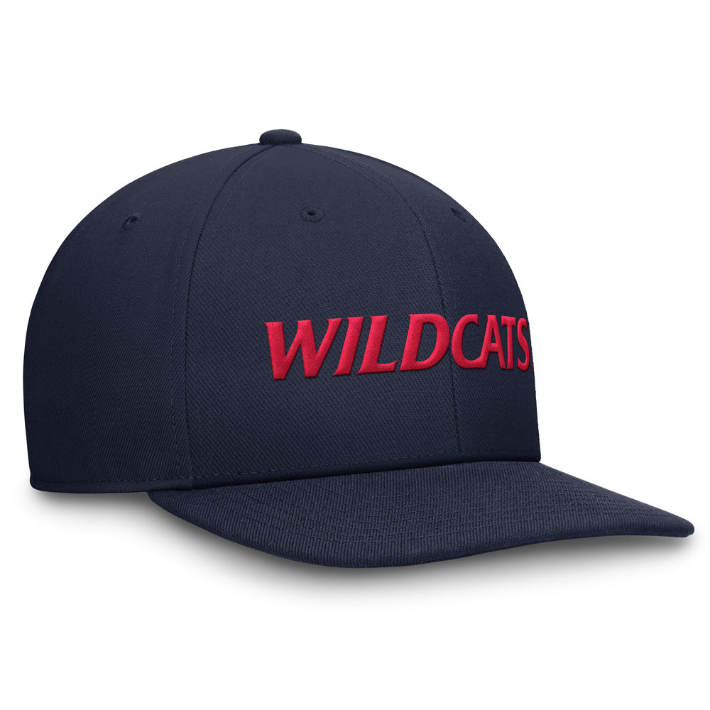 NCAA Arizona Wildcats Nike Dri-Fit Pro Structured Squared Bill Cap