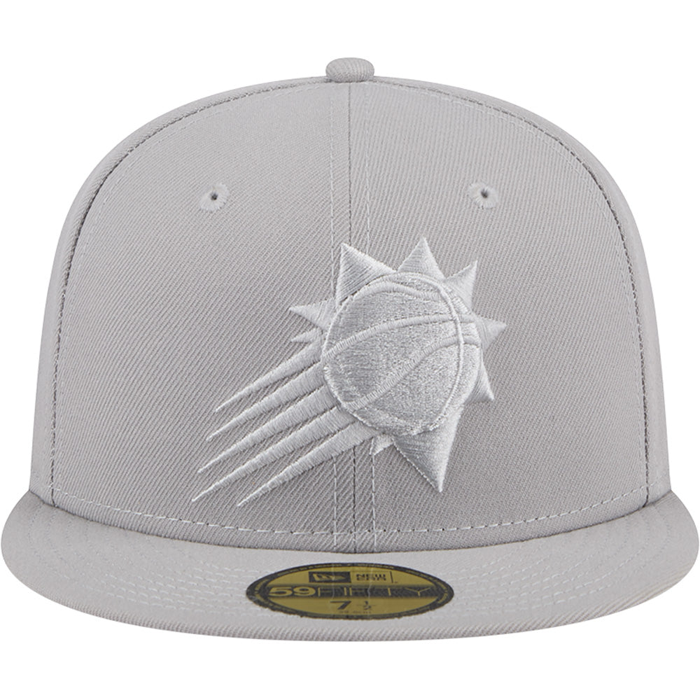 NBA Phoenix Suns New Era Gray on Gray 59FIFTY Fitted