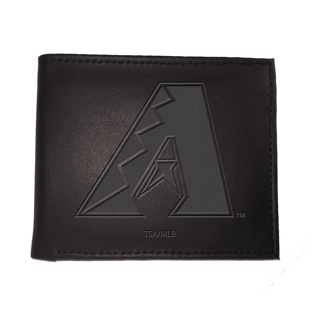 MLB Arizona Diamondbacks Evergreen Engraved Billfold Wallet