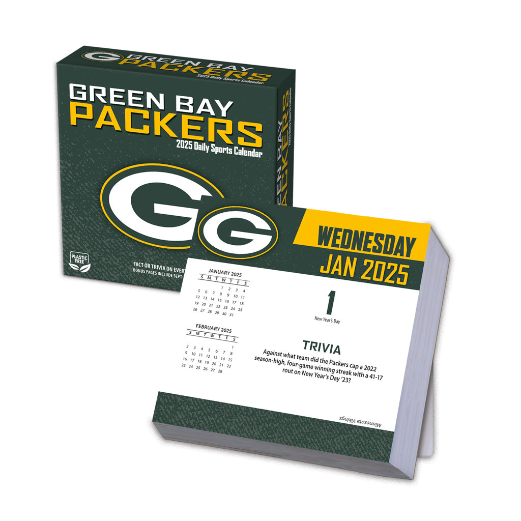 NFL Green Bay Packers 2024-2025 Boxed Calendar