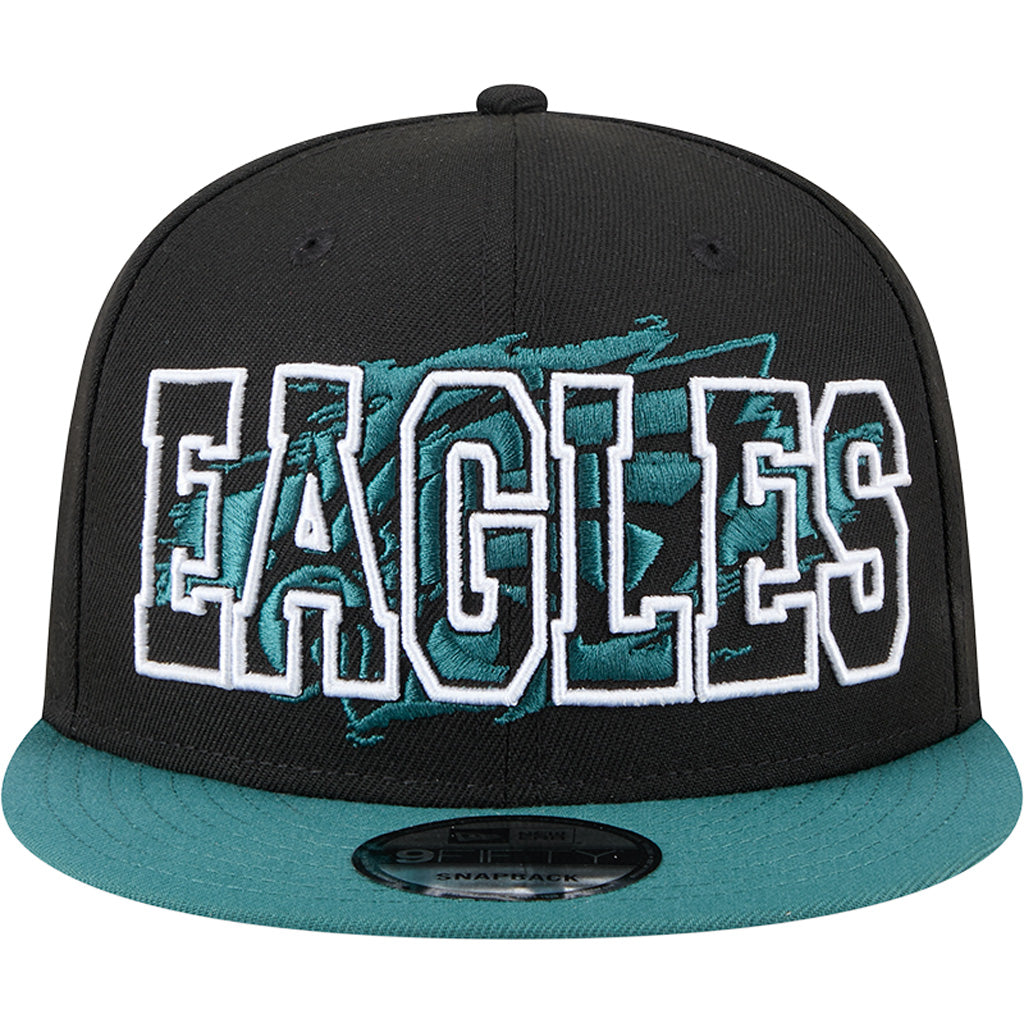 NFL Philadelphia Eagles New Era Splatter 9FIFTY Snapback Hat