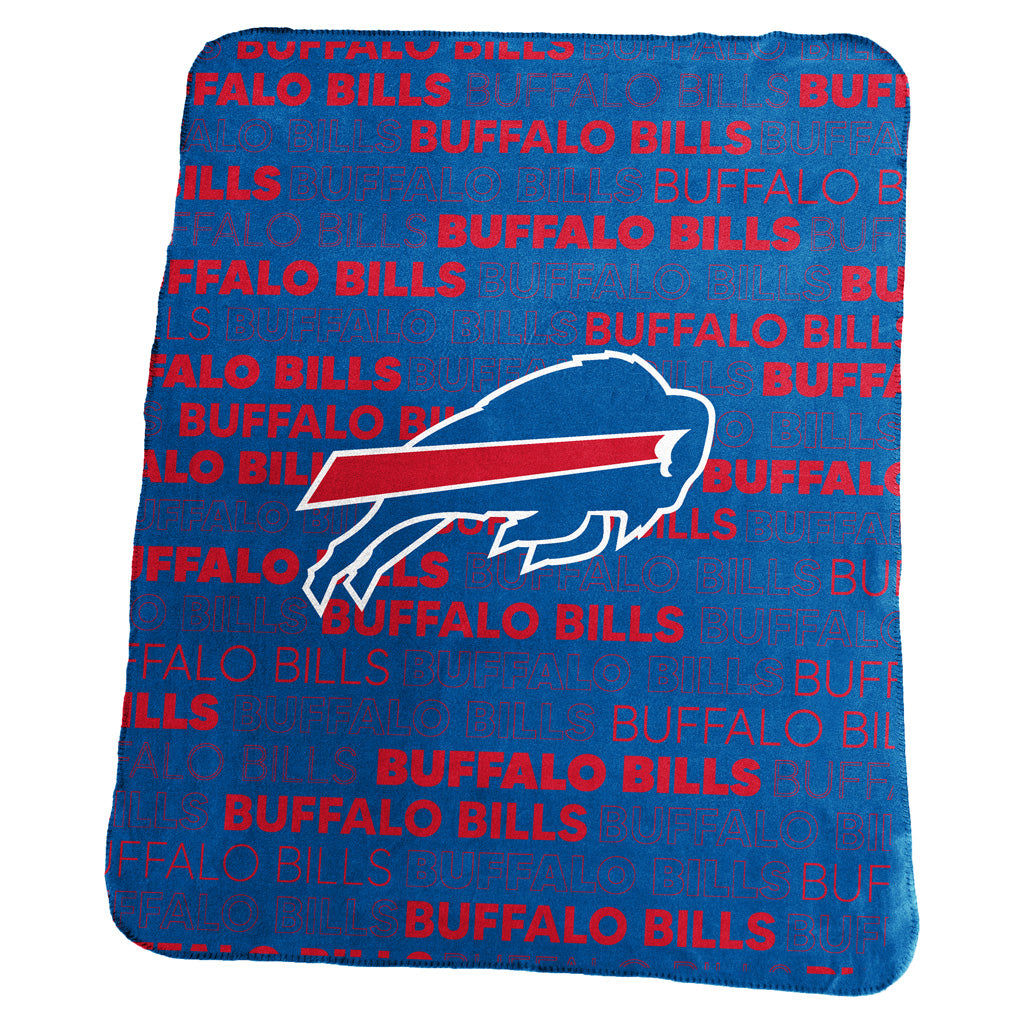 NFL Buffalo Bills Logo Brands 50x60 Classic Fleece Blanket