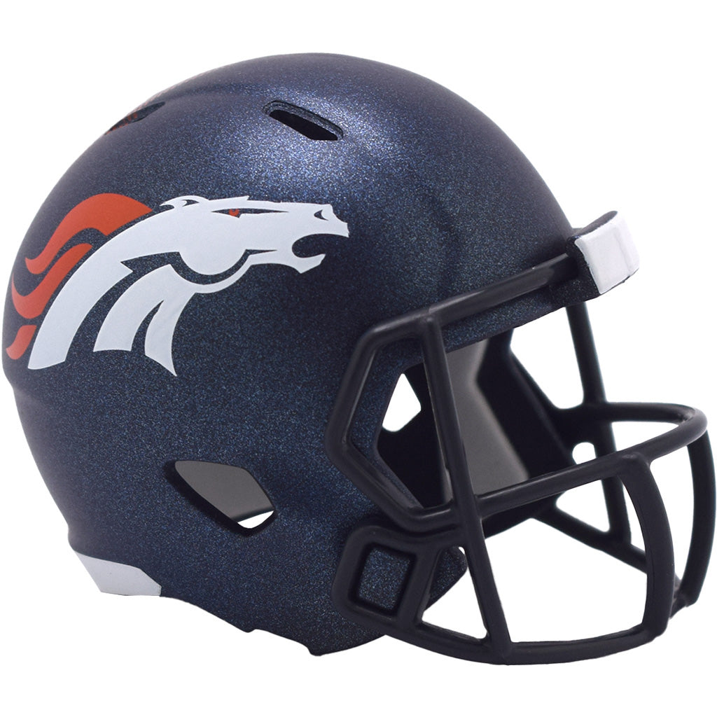 NFL Denver Broncos Riddell Pocket-Size Speed Helmet