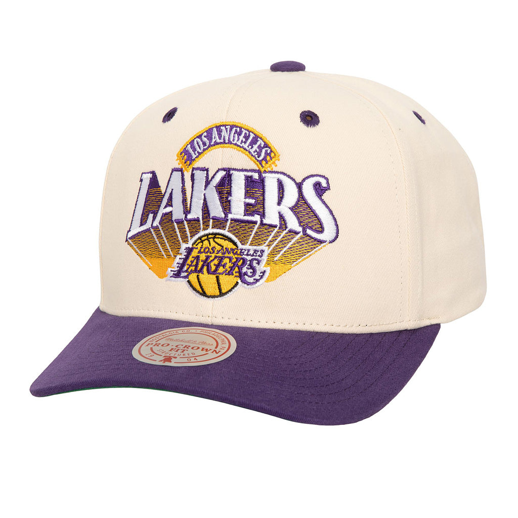 NBA Los Angeles Lakers Mitchell &amp; Ness Horizon Pro Snapback