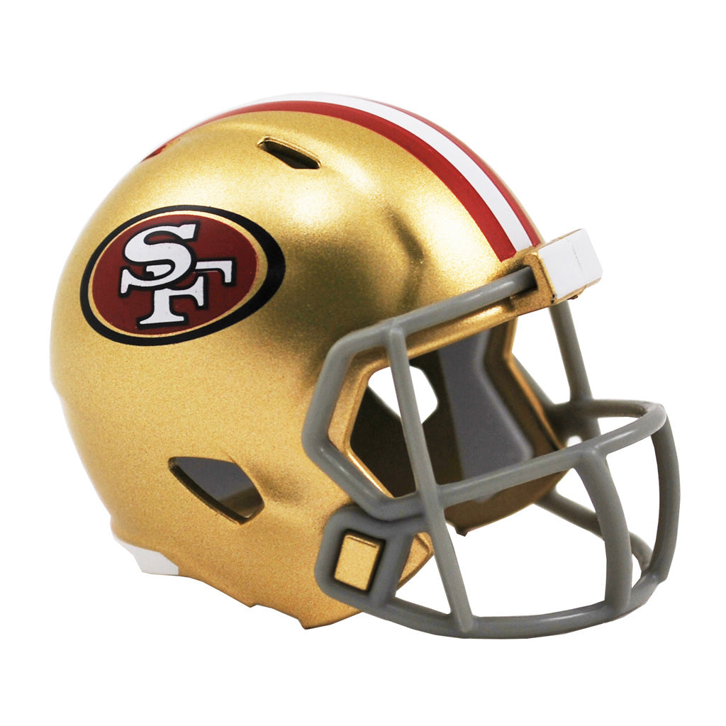 NFL San Francisco 49ers Riddell Pocket-Size Speed Helmet