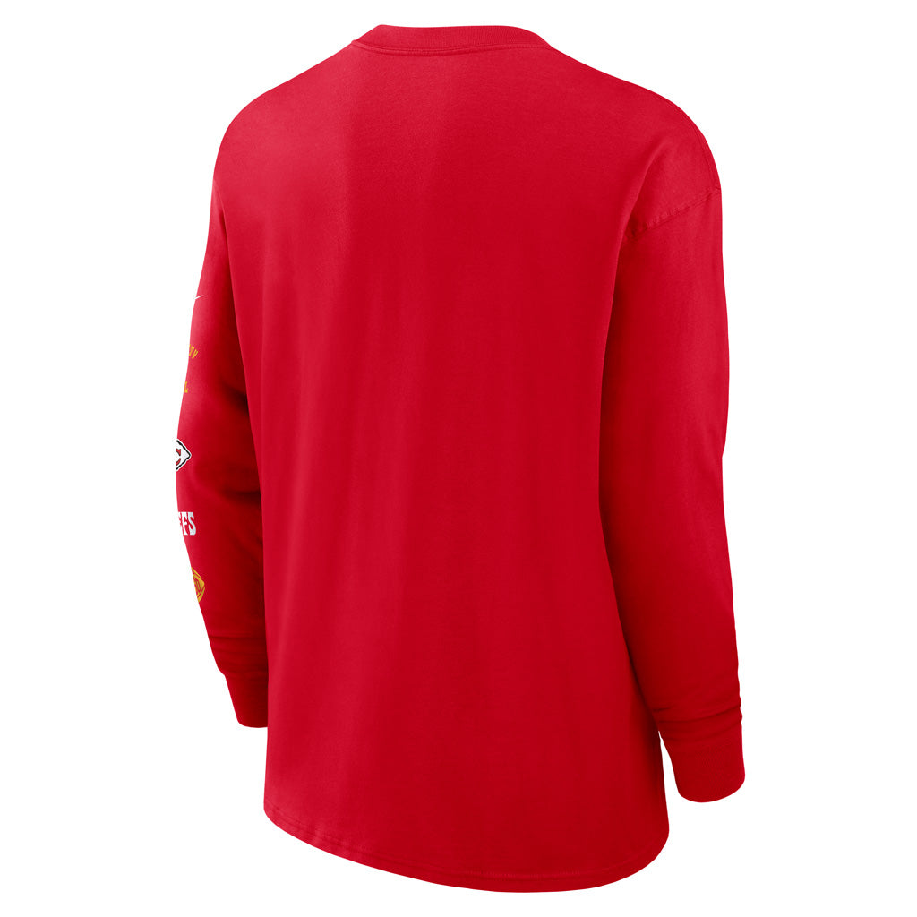 NFL Kansas City Chiefs Nike Pocket Max90 Long Sleeve T-Shirt