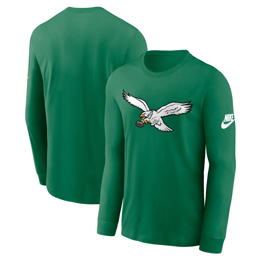 NFL Philadelphia Eagles Nike Rewind Essential Long Sleeve T-Shirt