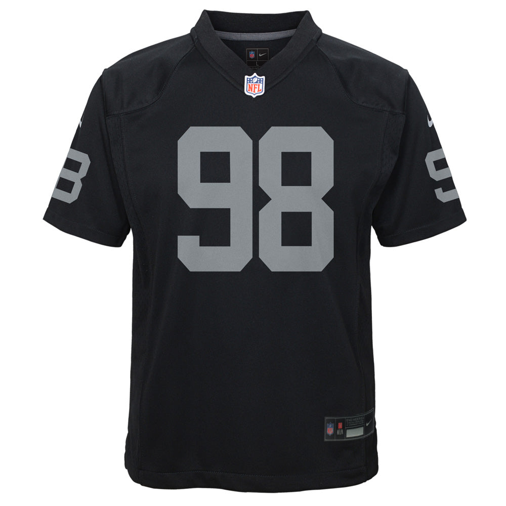 NFL Las Vegas Raiders Max Crosby Youth Home Game Jersey