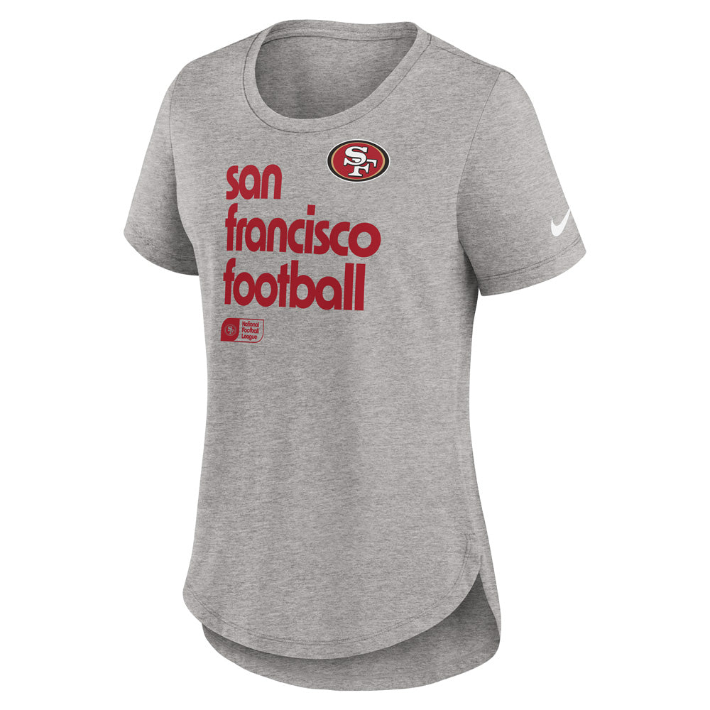 NFL San Francisco 49ers Women&#39;s Nike Triblend Fashion Tee