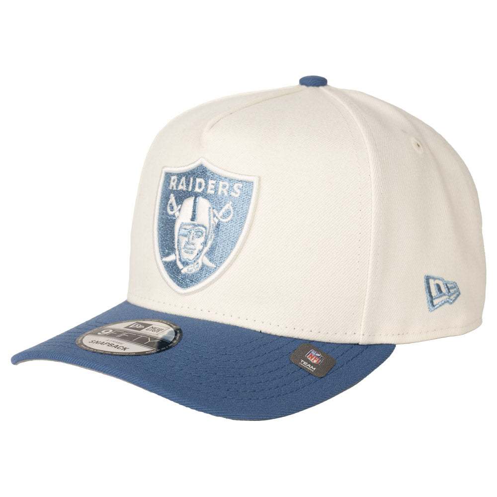 NFL Las Vegas Raiders New Era Frostbite A-Frame 9FIFTY Snapback Hat