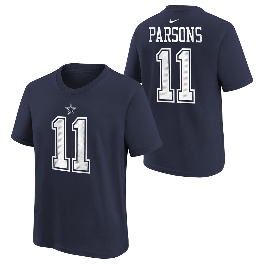 NFL Dallas Cowboys Michas Parsons Youth Nike Name &amp; Number Tee