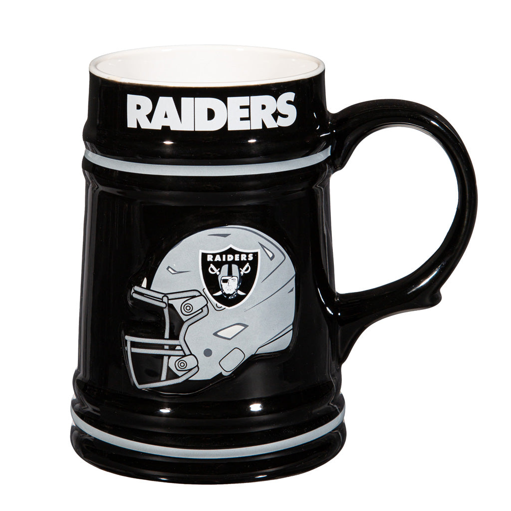 NFL Las Vegas Raiders Evergreen 24oz Ceramic Stein Cup