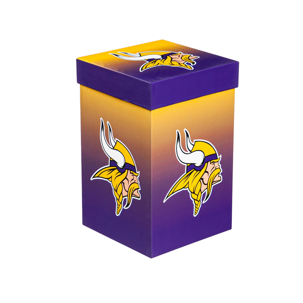 NFL Minnesota Vikings Evergreen 17oz Boxed Travel Latte Mug