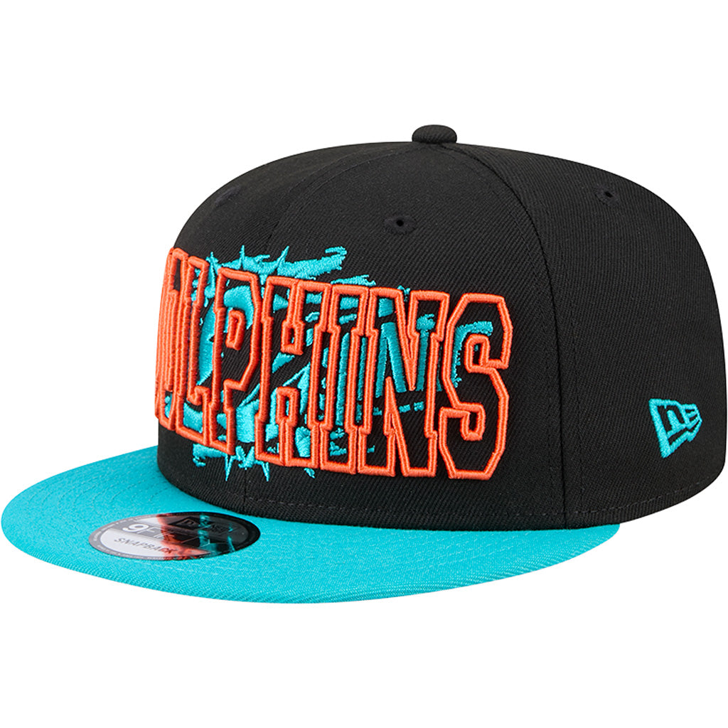 NFL Miami Dolphins New Era Splatter 9FIFTY Snapback Hat