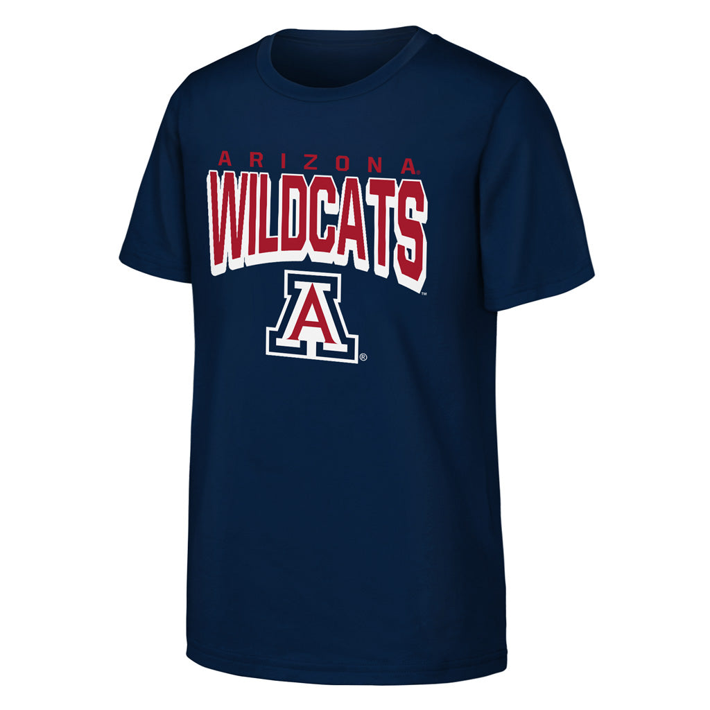 NCAA Arizona Wildcats Youth Outerstuff On The Block T-Shirt