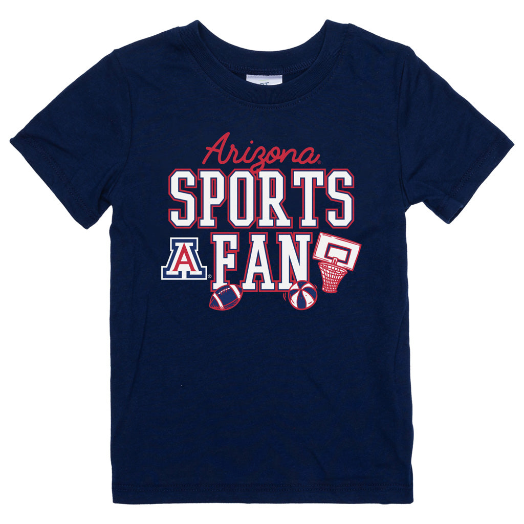 NCAA Arizona Wildcats Girls Toddler ZooZatz Fan T-Shirt