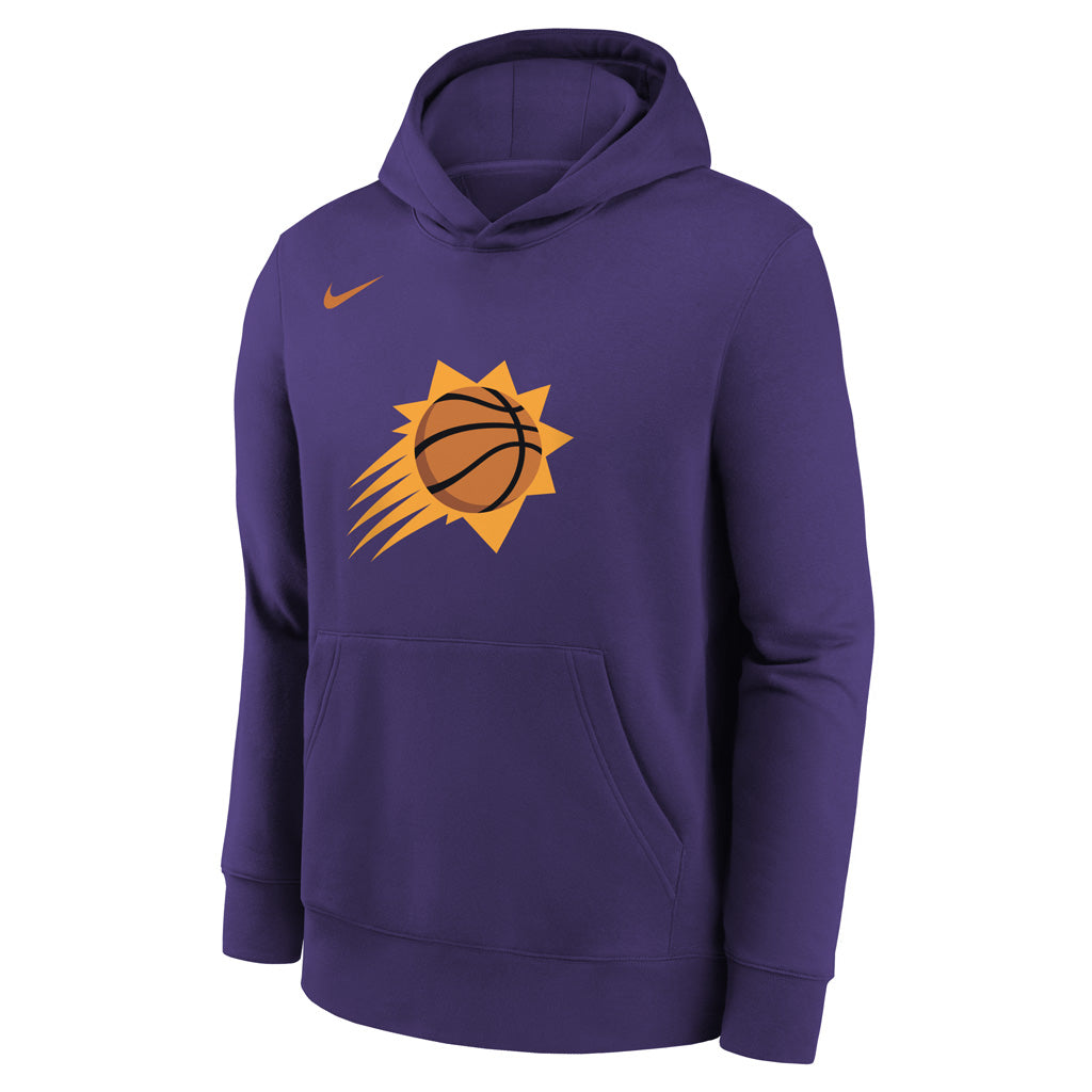 NBA Phoenix Suns Youth Nike Primary Logo Fleece Pullover Hoodie