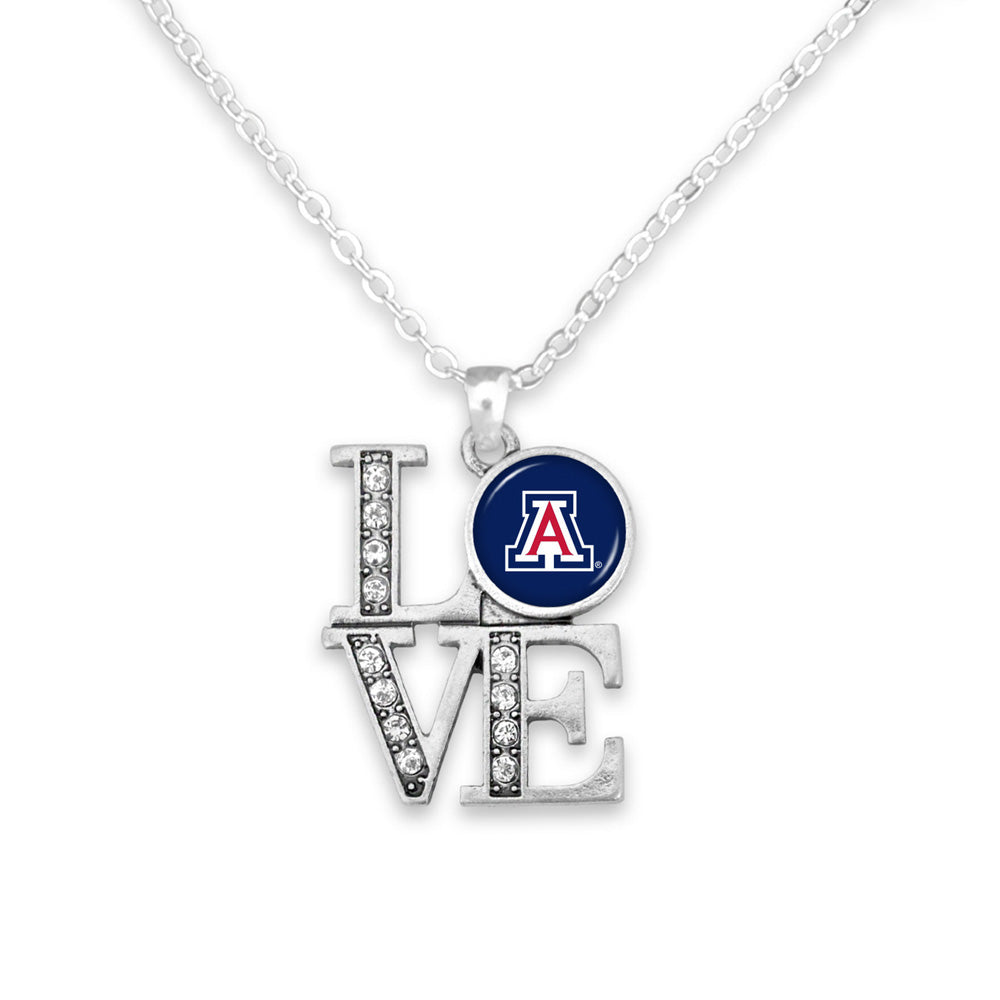 NCAA Arizona Wildcats Gentry USA LOVE Necklace