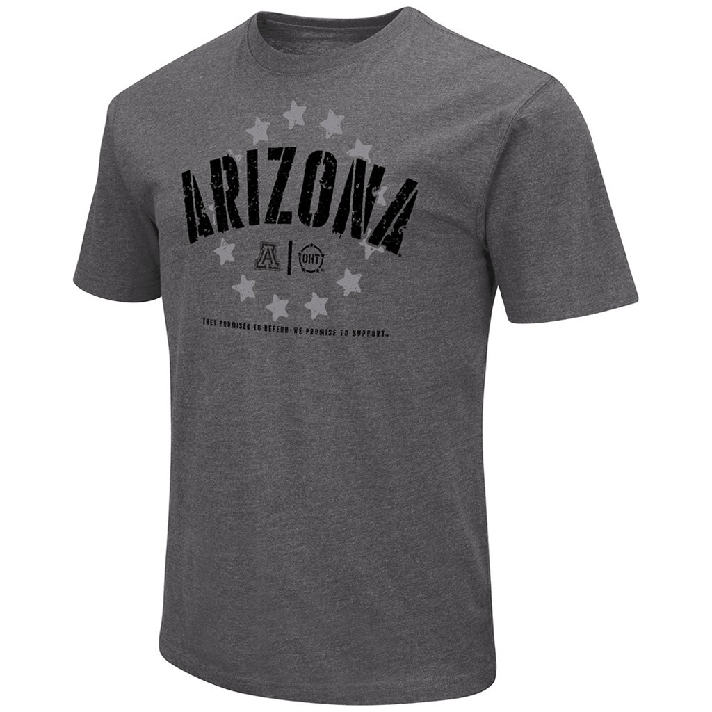 NCAA Arizona Wildcats Colosseum OHT Stencil Tee