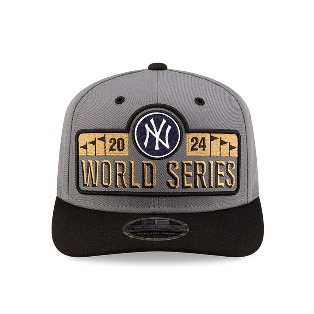 MLB New York Yankees New Era 2024 World Series National League Championship Series Locker Room 9SEVENTY Stretch Snapback Hat