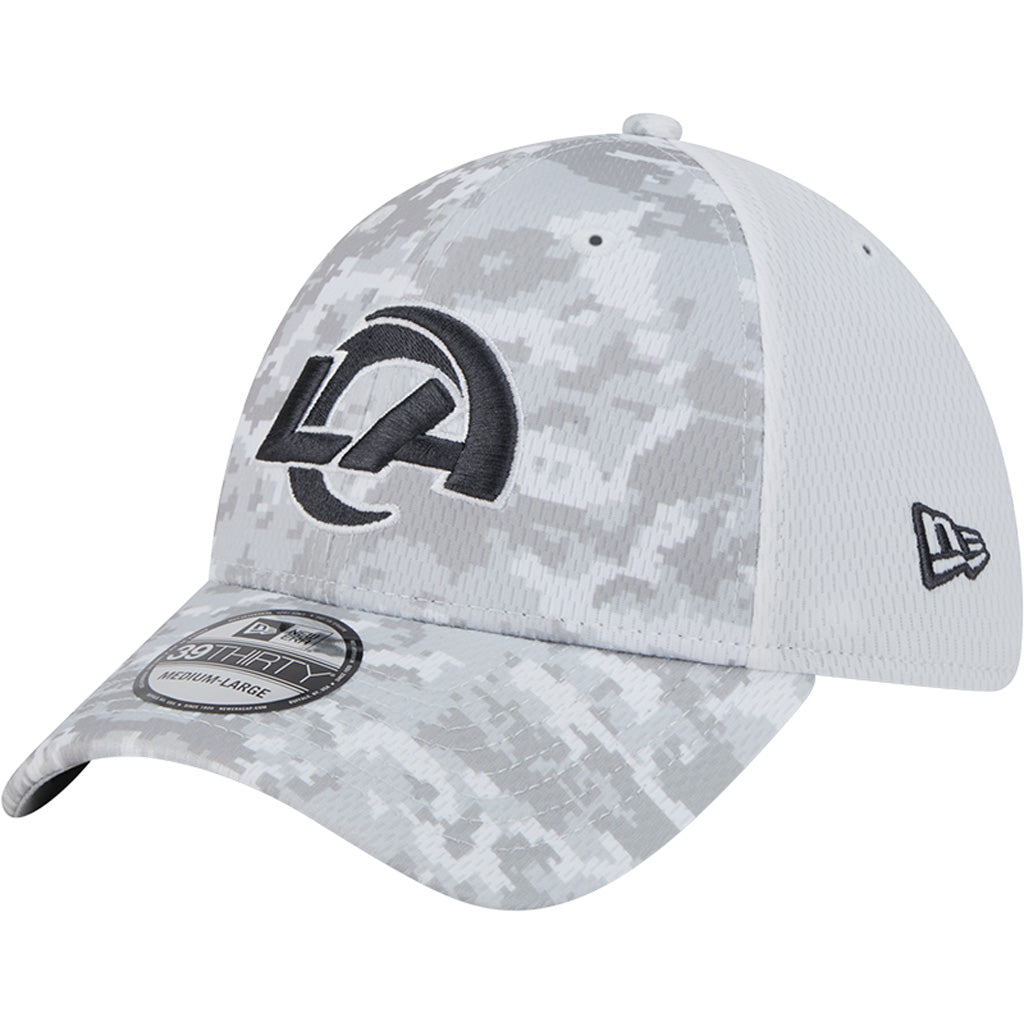 NFL Los Angeles Rams New Era 2024 Salute to Service 39THIRTY Flex Fit Hat