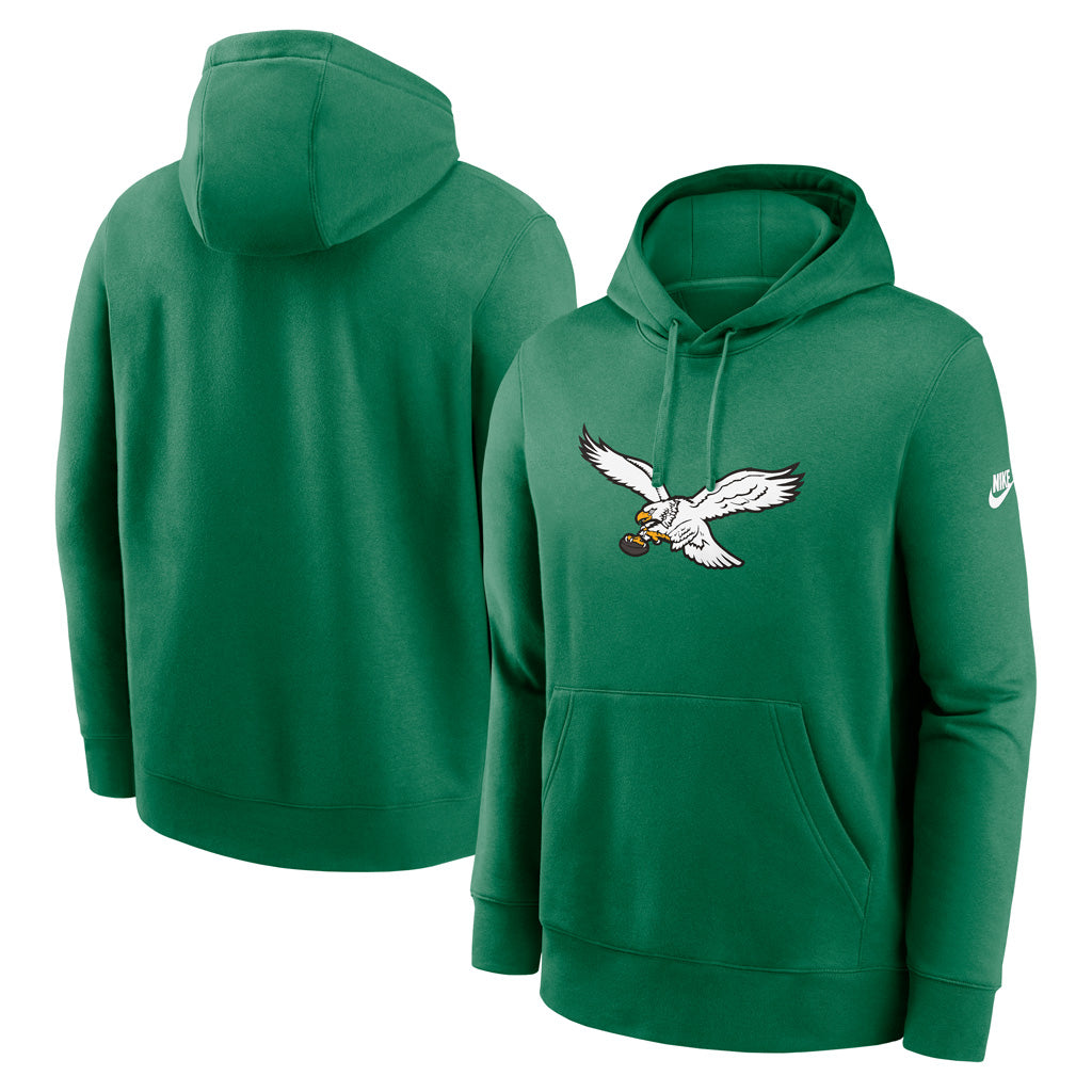 NFL Philadelphia Eagles Nike Club Logo Pullover Hoodie