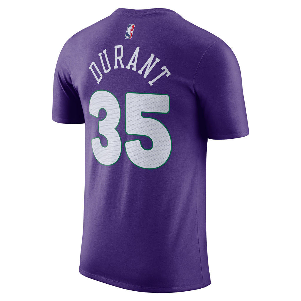 NBA Phoenix Suns Kevin Durant Nike 2024/25 City Edition Name &amp; Number Short Sleeve T-Shirt