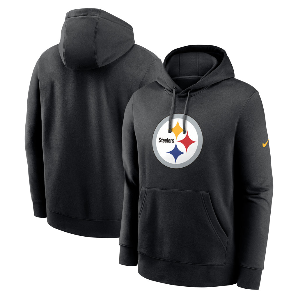 NFL Pittsburgh Steelers Nike Club Logo Pullover Hoodie