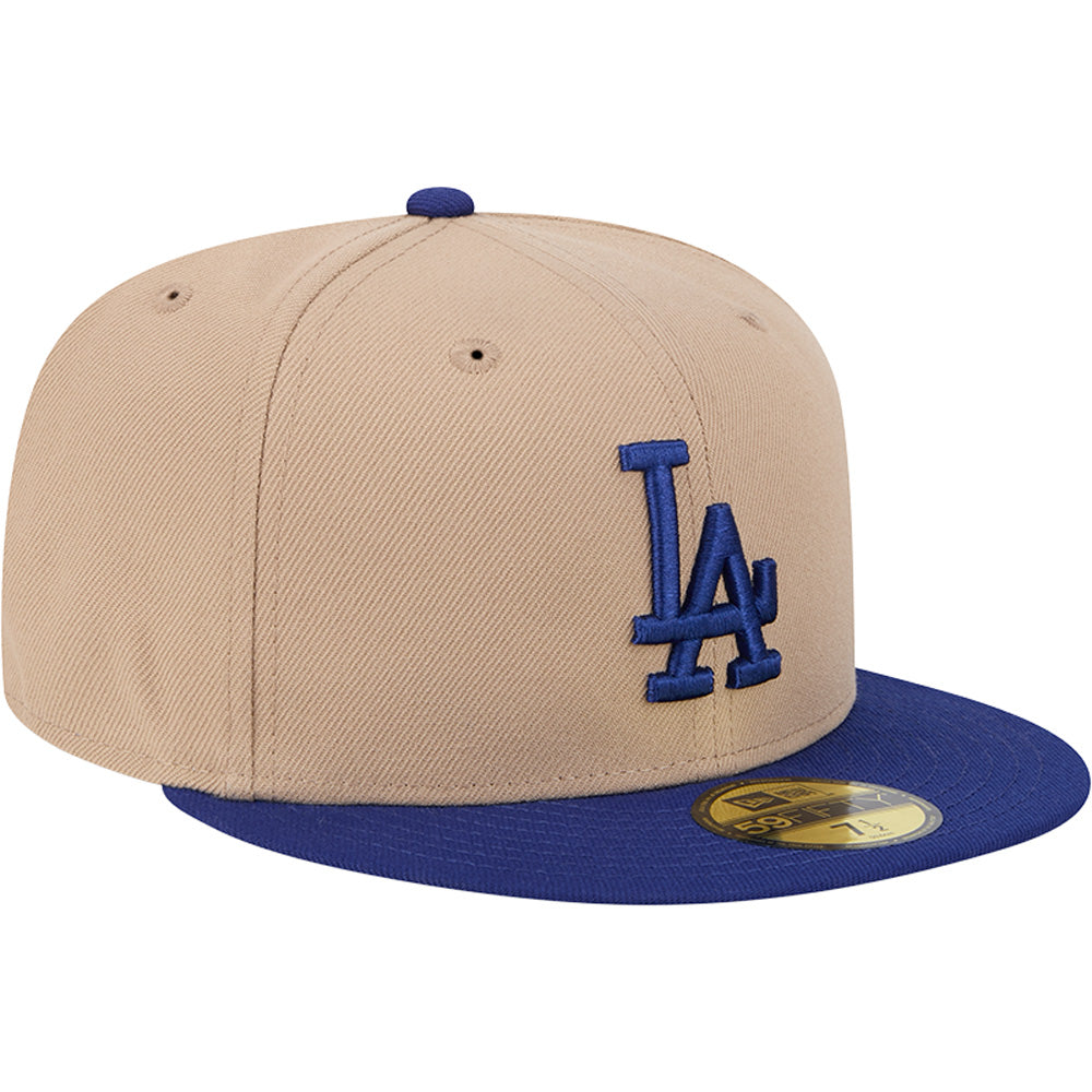 MLB Los Angeles Dodgers New Era Camel 59FIFTY Fitted