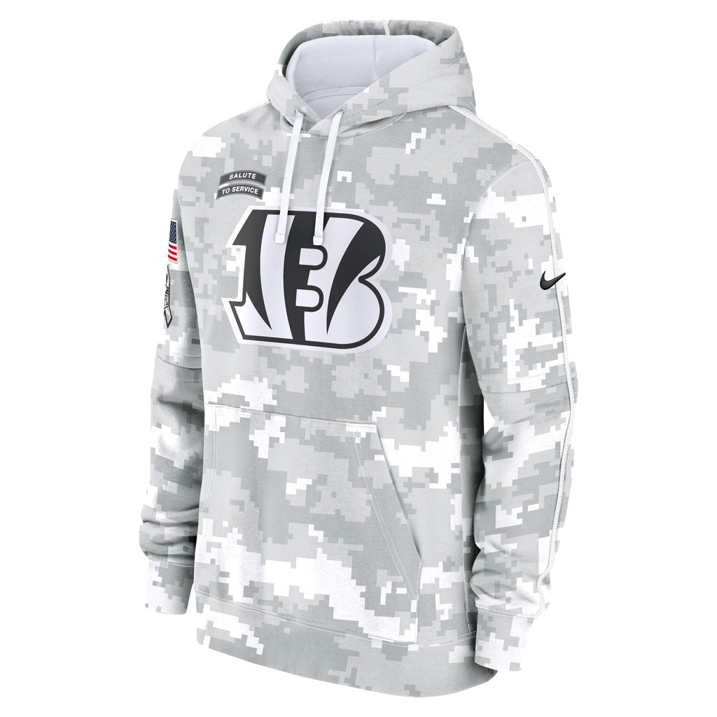 NFL Cincinnati Bengals Nike 2024 Salute to Service Club Hoodie